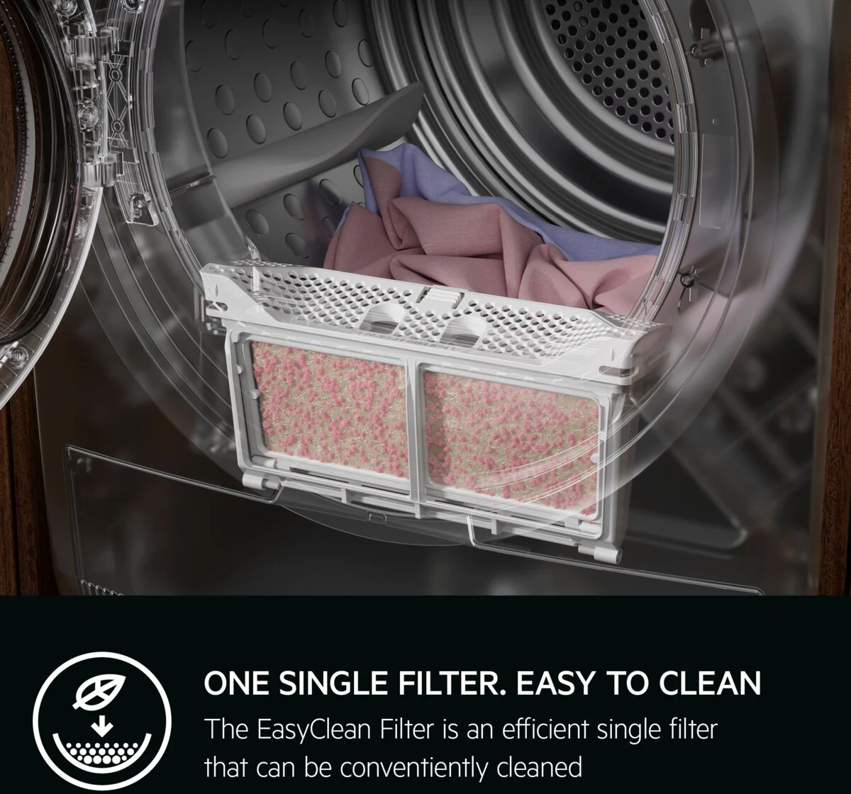 AEG Freestanding Condenser Tumble Dryer Heat Pump TR718A4B - White - Image 9