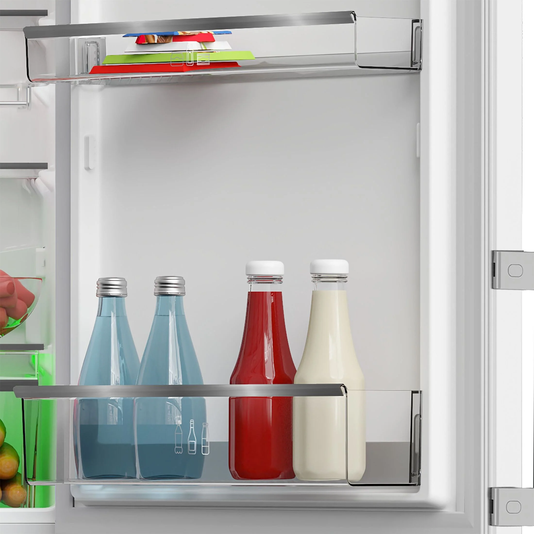 Blomberg Freestanding Fridge Freezer Frost Free KGM4574V - White - Image 9