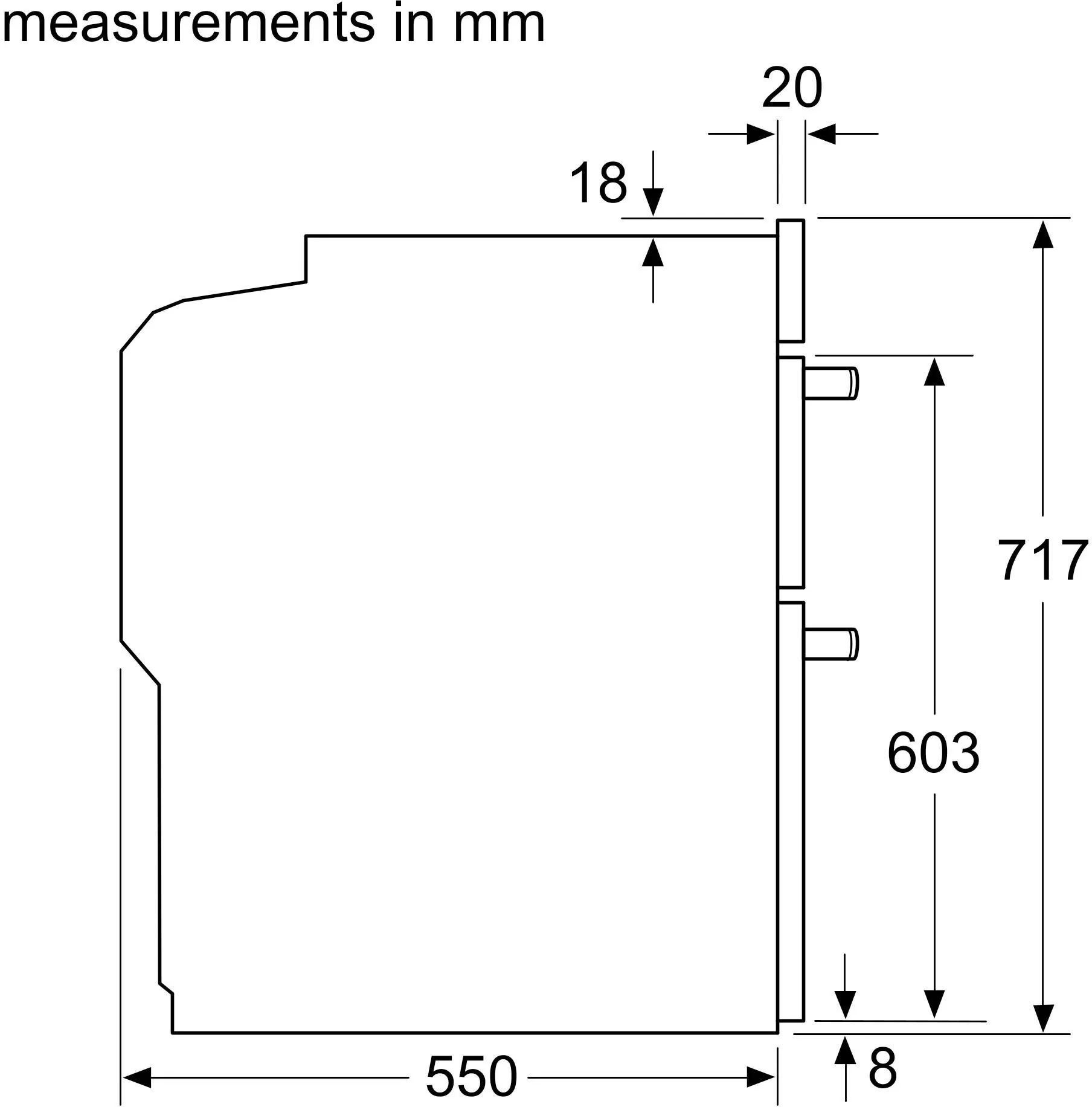 Bosch Double B/U Oven Electric NBS533BB0B - Black - Image 5