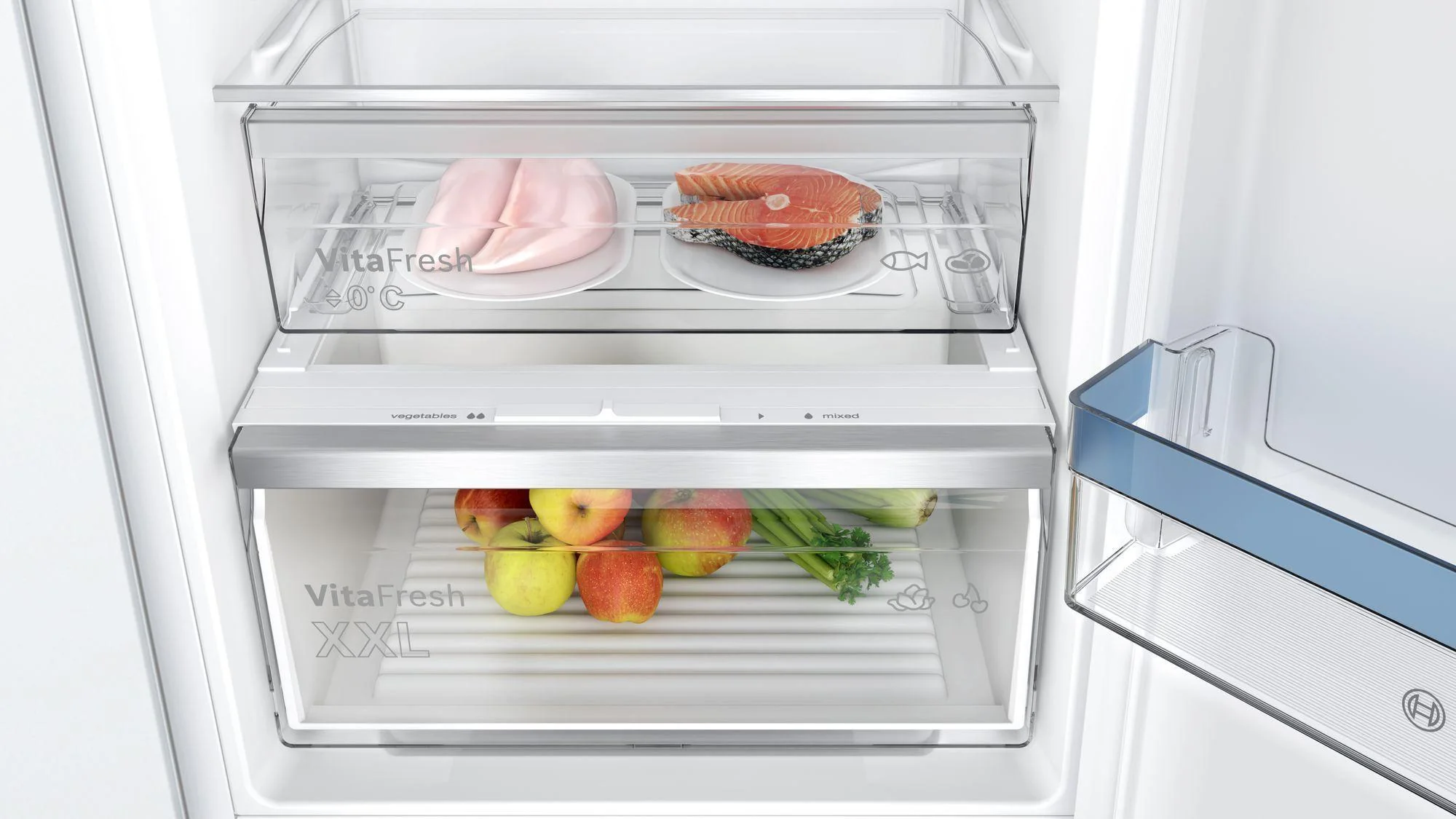 Bosch Built In Fridge Freezer Frost Free KIN86VFE0G - Fully Integrated - Image 4