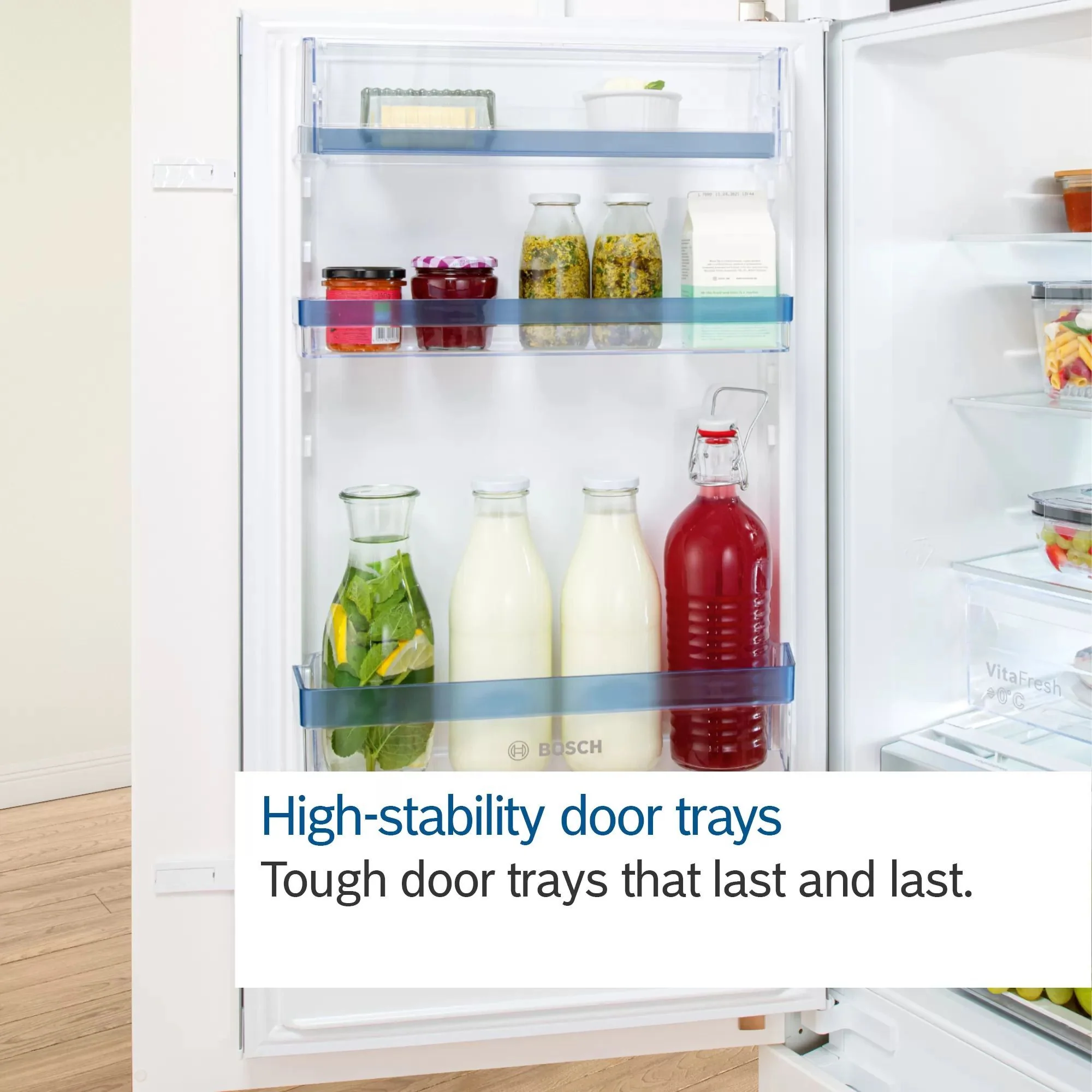 Bosch Built In Fridge Freezer Frost Free KIN86VSE0G - Fully Integrated - Image 8