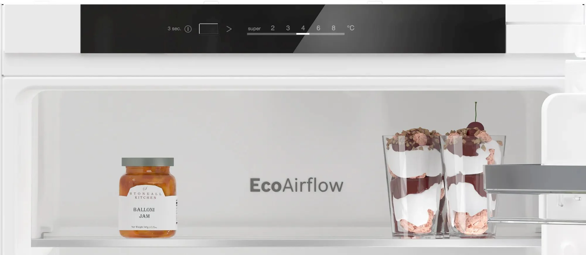 Bosch Built In Fridge Freezer Low Frost KIV86VSE0G - Fully Integrated - Image 2