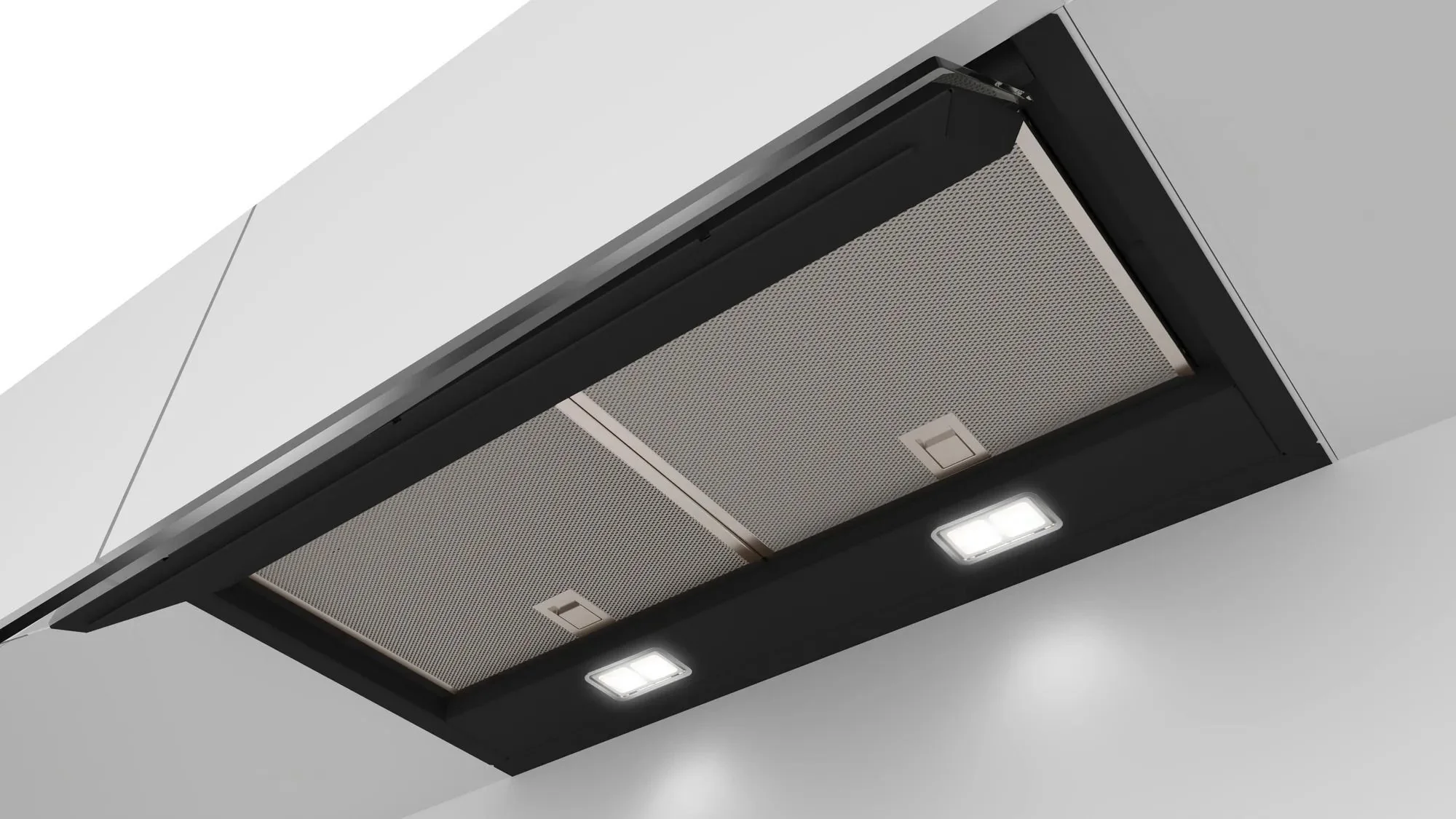 Bosch Integrated Hood DBB67AM60B - Black And Glass - Image 3