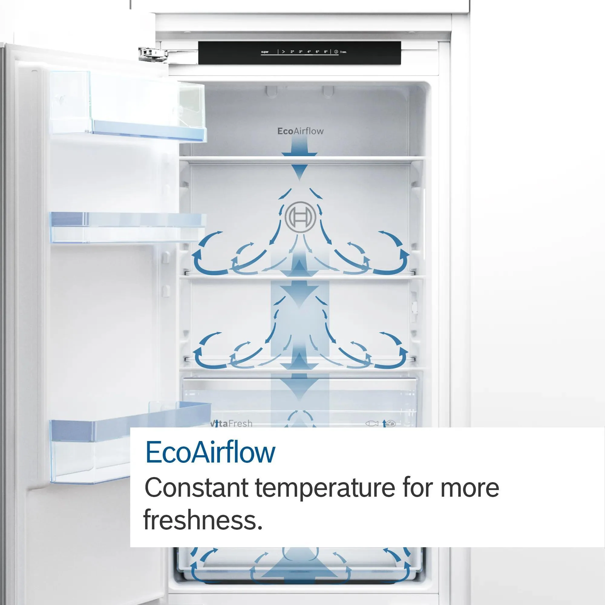 Bosch Built In Larder Fridge KIR41NSE0G - Fully Integrated - Image 6