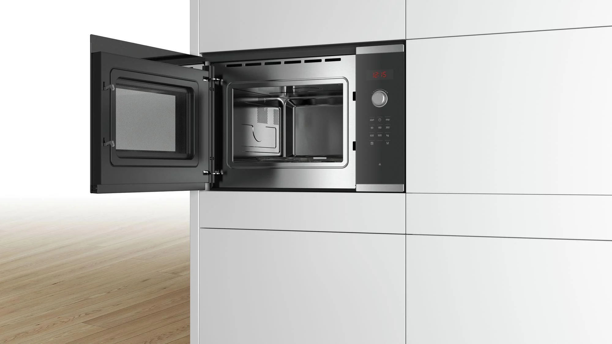 Bosch Microwave BFL553MS0B - Stainless Steel / Black - Image 4