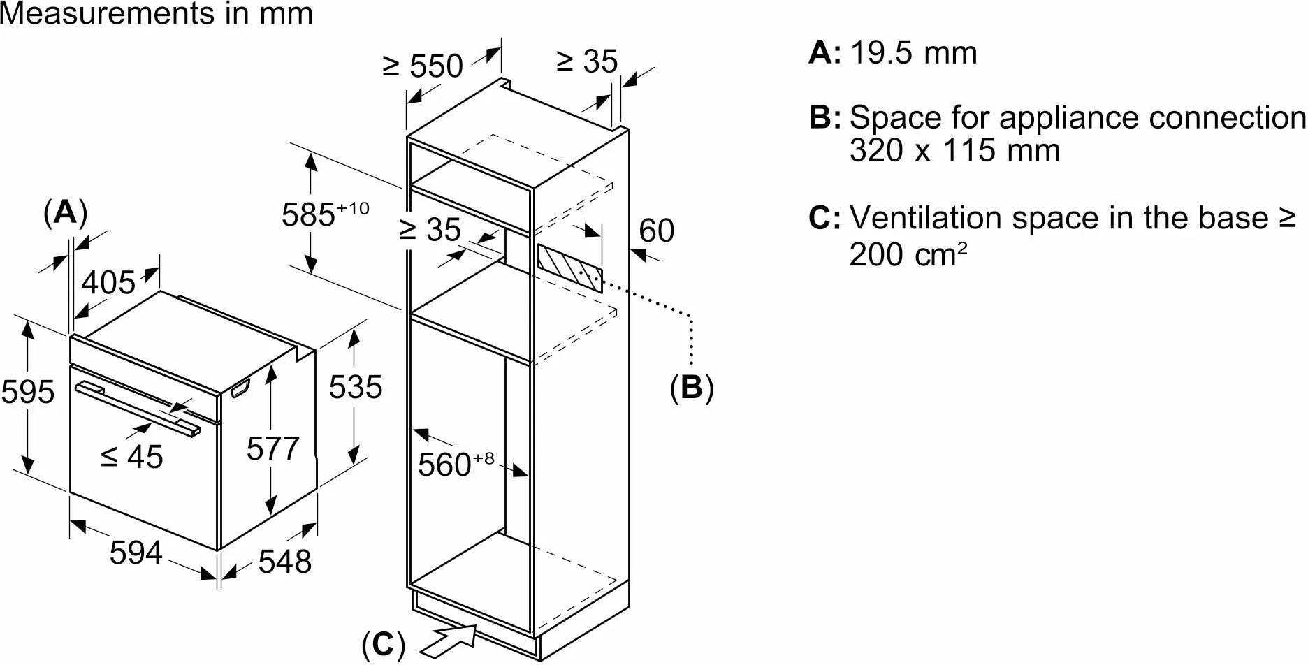 Bosch Single Oven Electric HMG7764B1B - Black - Image 10