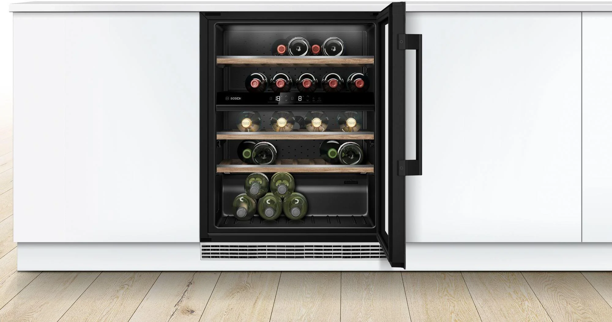 Bosch Built In Wine Cooler KUW21AHG0G - Black - Image 3