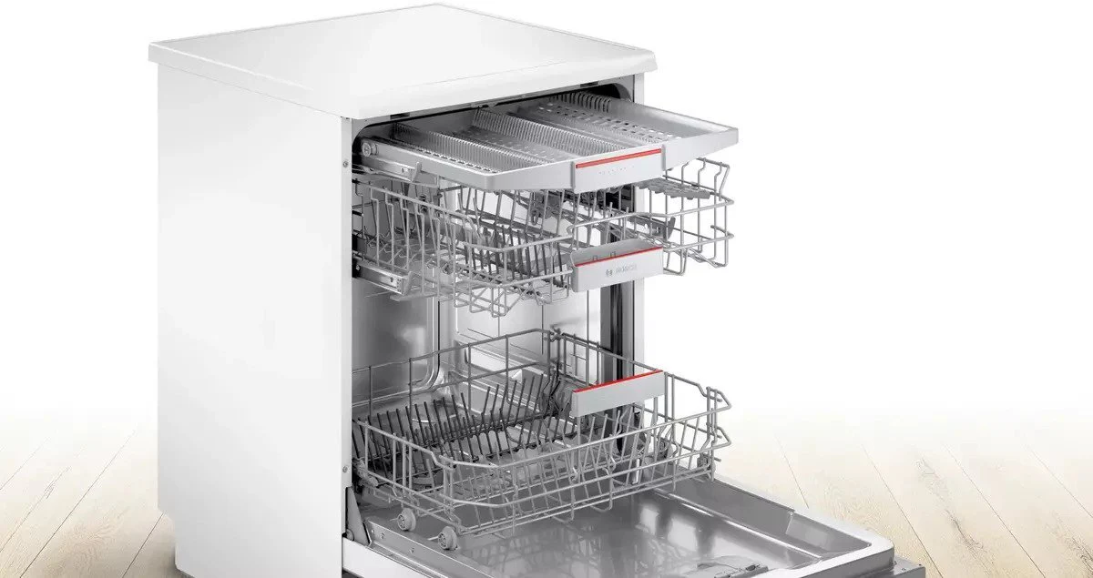 Bosch Freestanding 60 Cm Dishwasher SMS4HMW00G - White - Image 3