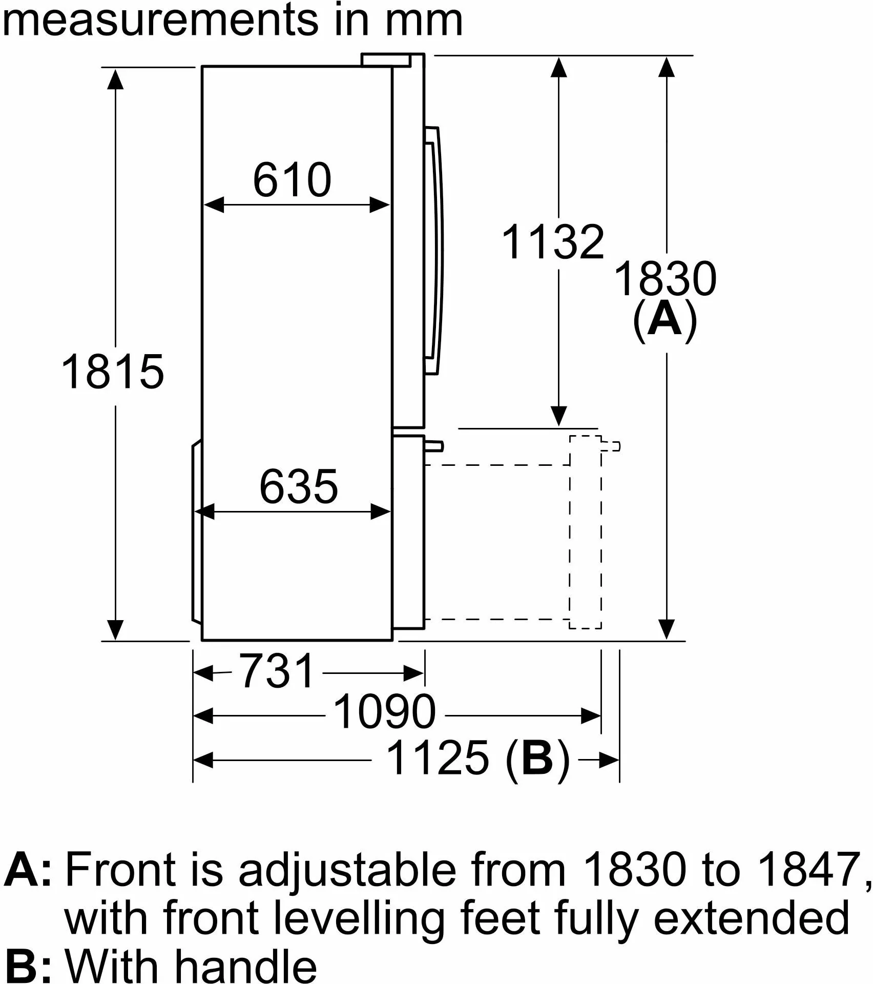 Bosch Freestanding American Style Refrigeration KFF96PIEP - Stainless Steel - Image 11