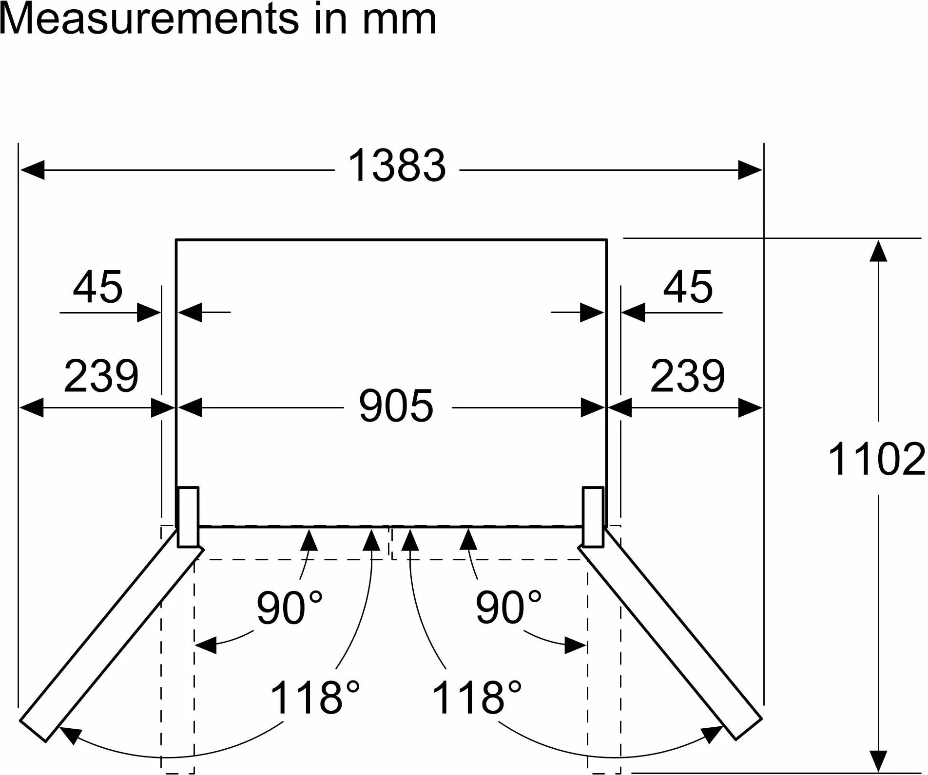 Bosch Freestanding American Style Refrigeration KFN96VPEAG - Metallic Silver Doors - Image 11