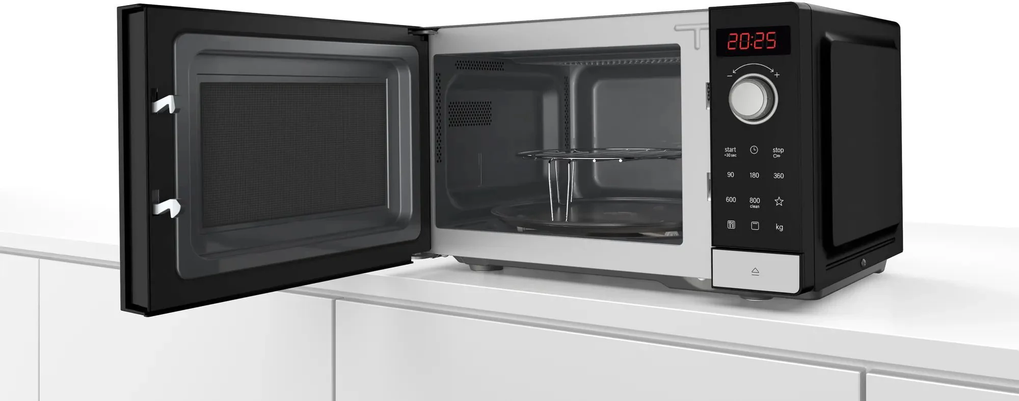 Bosch Microwave & Grill FEL023MS2B - Black - Image 4