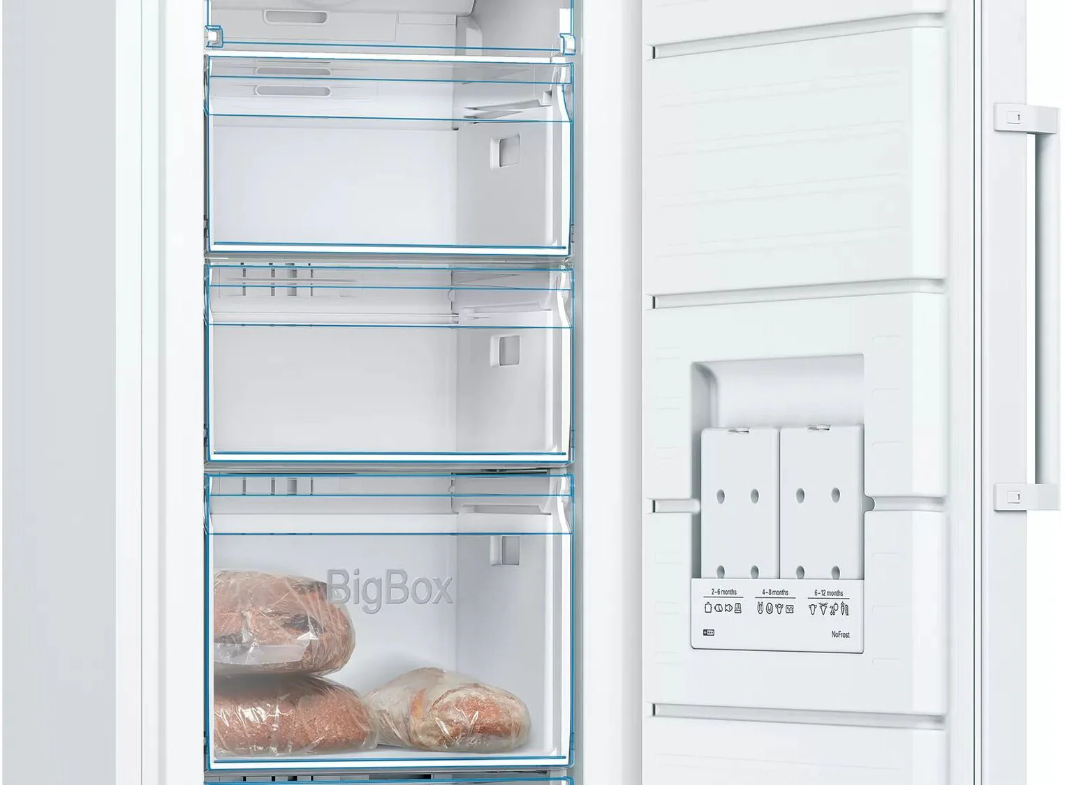 Bosch Freestanding Upright Freezer Frost Free GSN29VWEVG - White - Image 4