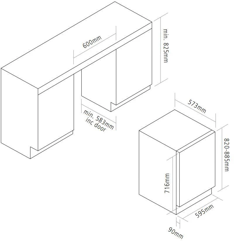 Caple Built In Wine Cooler WI6135 - Stainless Steel - Image 5