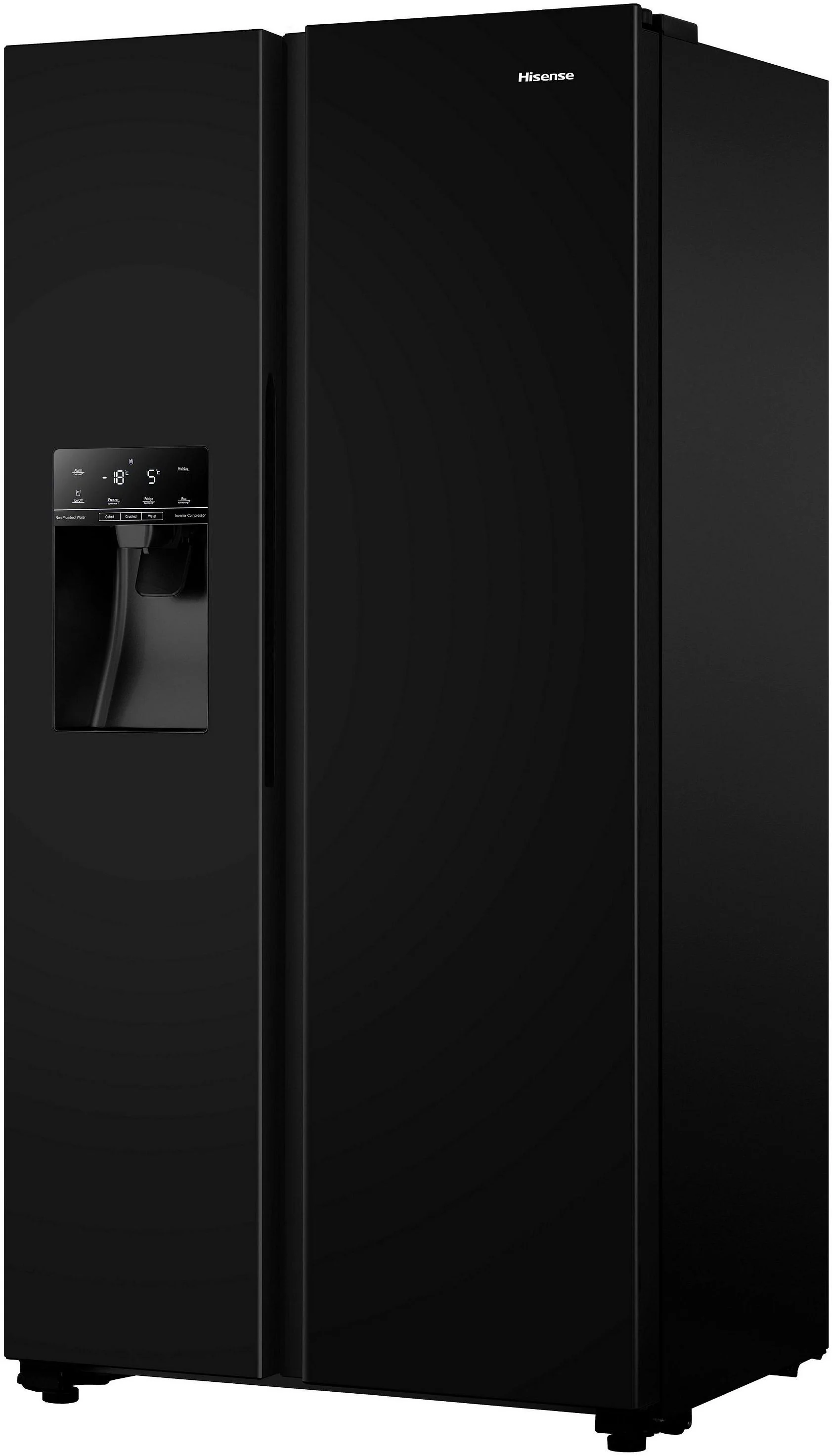 Hisense Freestanding American Style Refrigeration RS694N4TBE - Black - Image 3