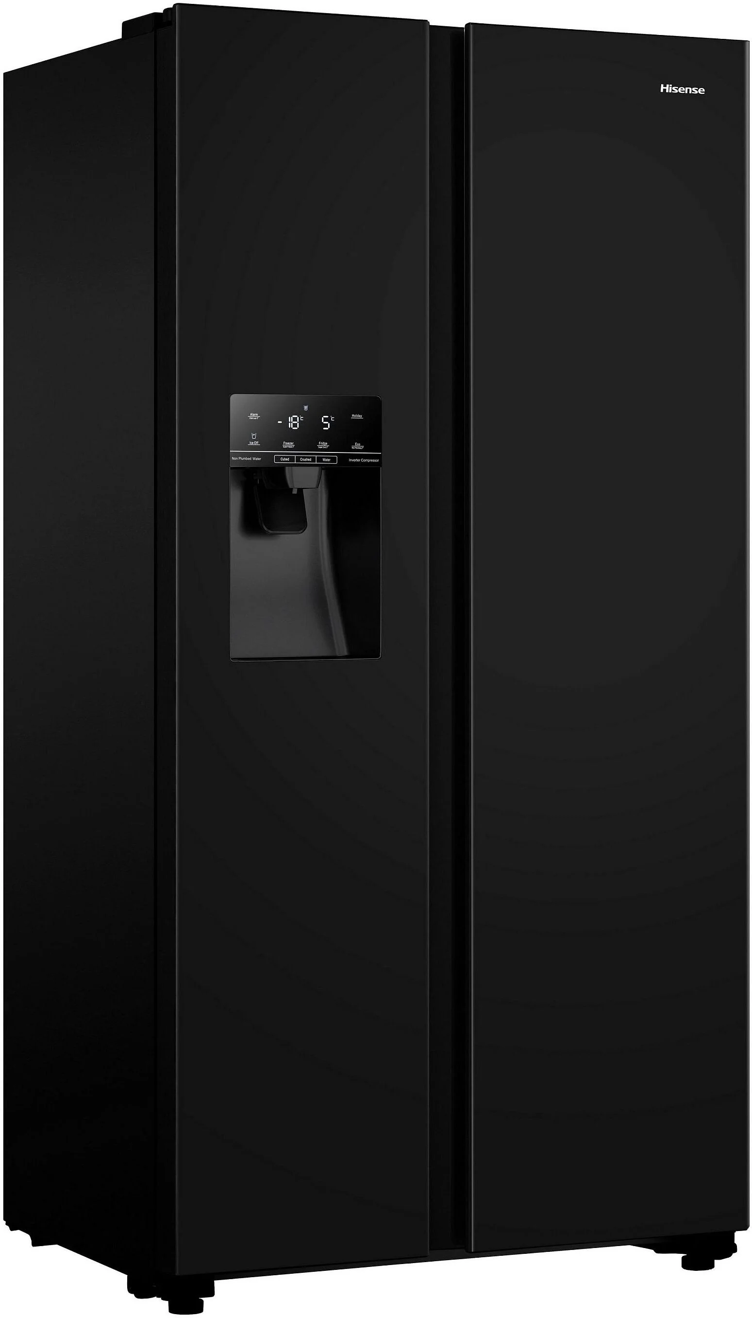 Hisense Freestanding American Style Refrigeration RS694N4TBE - Black - Image 4