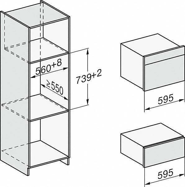 Miele Steam Combi Oven DGM7340 - Clean Steel - Image 4
