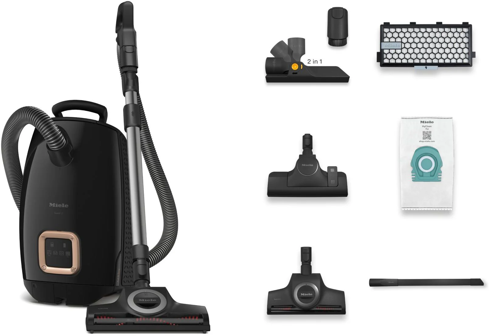 Miele Cylinder Cleaner GUARDL1C&DFLEXCAT&DOGFLEX - Obsidian Black - Image 2