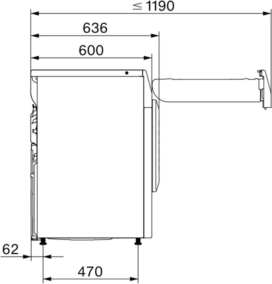 Miele Freestanding Condenser Tumble Dryer Heat Pump TEL785WP-CLEARANCE - White - Image 9