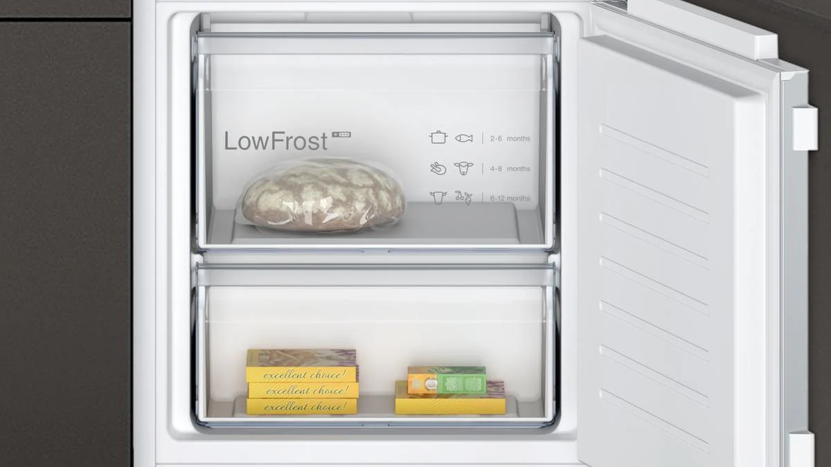 NEFF Built In Fridge Freezer Low Frost KI5872FE0G - Fully Integrated - Image 7