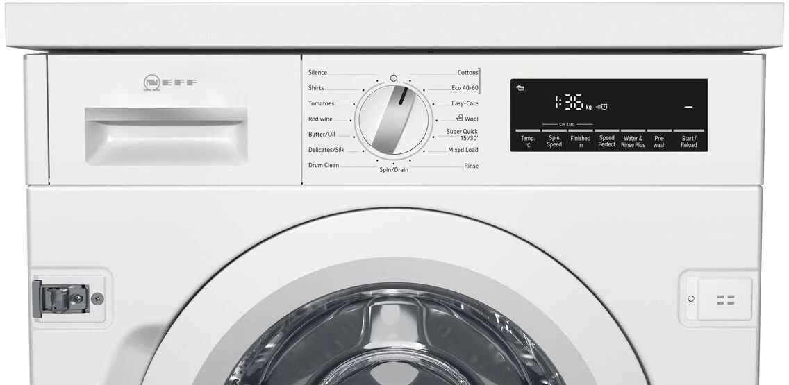 NEFF Built In Washing Machine Fully W544BX2GB - Fully Integrated - Image 3