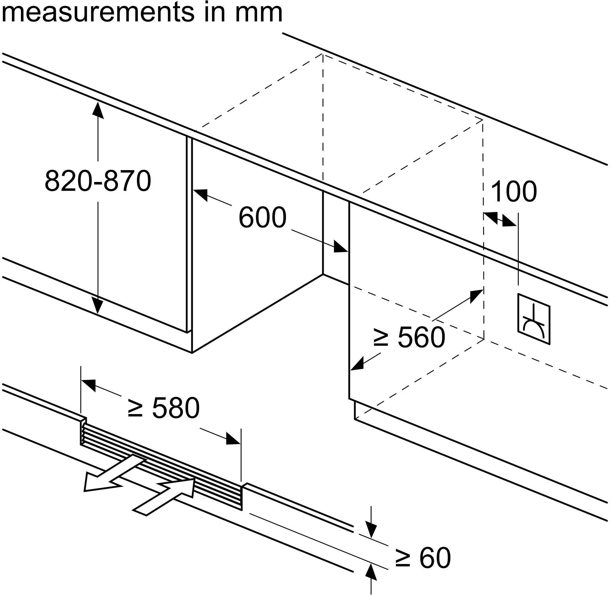 NEFF Built In Wine Cooler KU9213HG0G - Black - Image 7