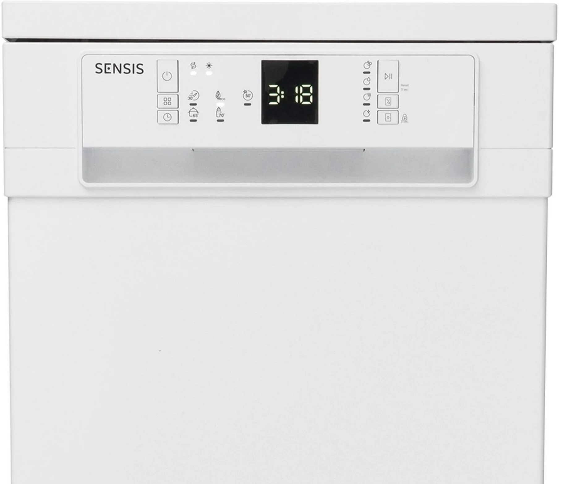 Sensis Freestanding 45 Cm Dishwasher DWF0110SLEW - White - Image 5