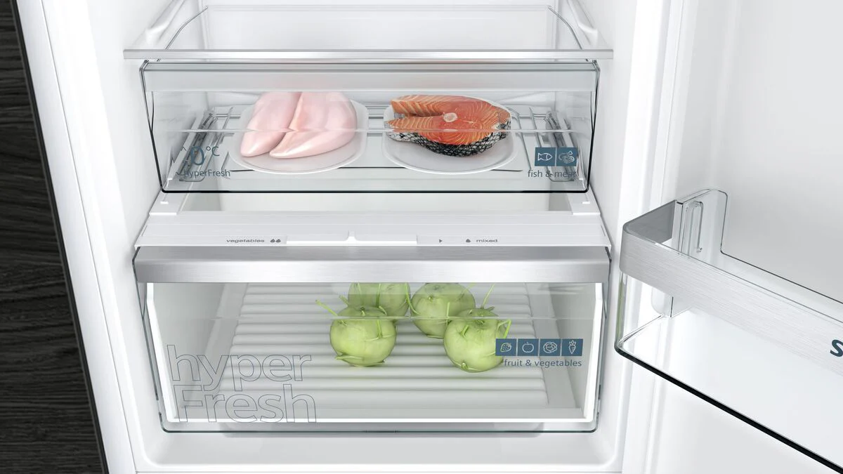 Siemens Built In Fridge Freezer Frost Free KI86NHFE0 - Fully Integrated - Image 3