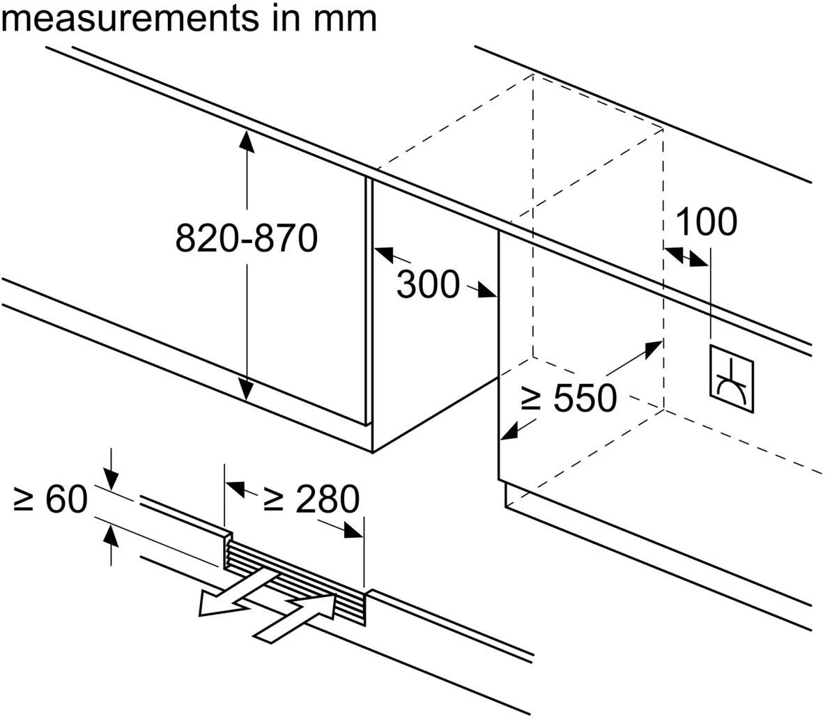 Siemens Built In Wine Cooler KU20WVHF0G - Black - Image 6