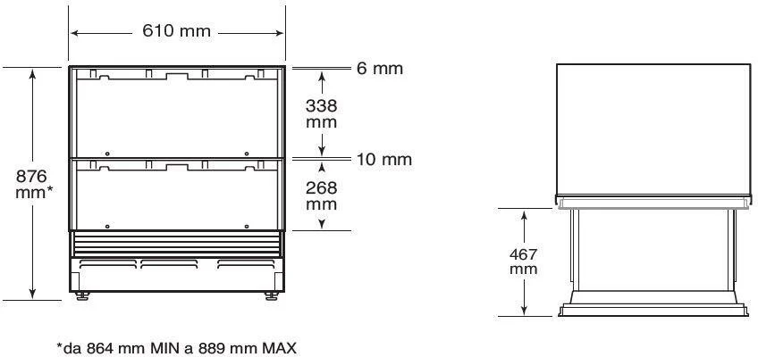 Sub-Zero Built In Larder Fridge ICBID-24RO - Integrated - Image 7